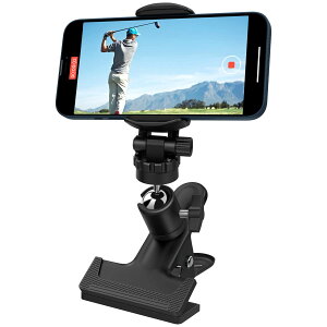 【送料無料】ゴルフ練習器具 プロ監修 TiMOVO ゴルフ スマホスタンド ゴルフスイング撮影スタンド ゴルフ撮影器具 スマホスタンド クリップ スイング自撮り スイング撮影 姿勢確認 自立 クリ