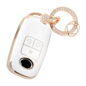 【送料無料】【Nacalikeey】キーケース適合ダイハツ ロッキー トヨタ ライズスノーキーホルダー可愛のキーケース適合新型タフト TAFT (青空SUV) きらめきキーケース トヨタ ルーミー ROOMY (2020年9