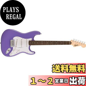 yzSquier by Fender XNC[ GLM^[ Squier Sonic Stratocaster, Laurel Fingerboard, White Pickguard, Ultraviolet \tgP[Xt