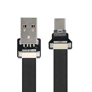 yzNFHK USB 2.0 Type-A IXUSB-C Type-CIX f[^tbgXFPCP[u FPV & fBXN & dbp 20cm