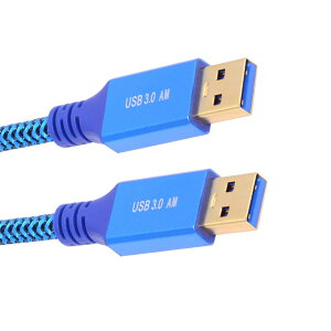 yzNFHK USB 3.0 Type-A IX - USB3.0 A IX P[u u[ X[u 5Gbps fBXN SSD J f[^p 30cm