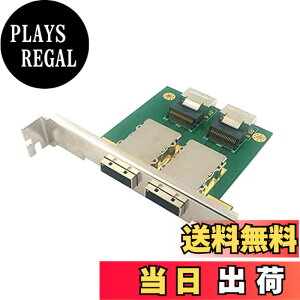 �y���������zNFHK Dual Ports Mini SAS SFF-8088 To SAS 36�s��SFF-8087 PCI��PCBA�̏����A�_�v�^
