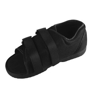 【送料無料】AOIREMON ギプスシューズ 片足1足 左右兼用 術後シューズ 介護用 足のケガ用 骨折用靴 ギプス靴 調節可能 新型デザイン 23.5cm 足用