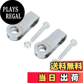 【送料無料】ACROPIX オートバイのチェーンアクスルアジャスター テンショナー Suzukiに対応 GS125 GN125に対応 シルバートーン 2個