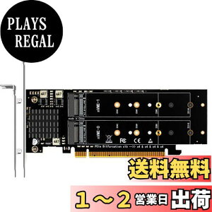 yzGLOTRENDS PA41 4|[g M.2 NVMe - PCIe 4.0 X16ϊ gJ[hAPCIe@\Ȃ(MBPCIe@\T|[g邱)AM.2 NVMe SSD Soft-RAIDΉA22110/2280/2260/2242/2230TCYΉ