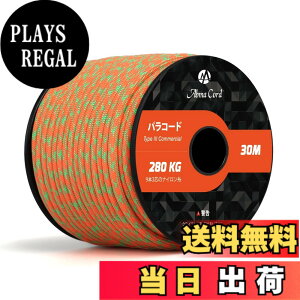 �y���������zAbma Cord �p���R�[�h 4mm 9�c �p���V���[�g�R�[�h �K�C���[�v �ω׏d280kg �e���g���[�v �T�o�C�o�� �A�N�Z�T���[����p�i30m/���� # �l�I���I�����W���O���[���j