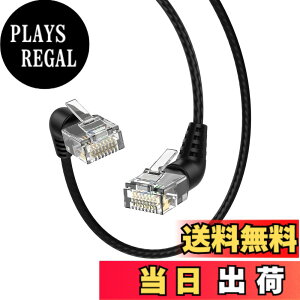 �y���������zCAT6A LAN�P�[�u��, CableCreation 360°��] �C�[�T�l�b�g�P�[�u�� RJ45 �R�l�N�^ 32AWG ������ 10Gbps/500MHz CAT6A���� �ܐ܂�h�~ �V�[���h ���f�� ���[�^ PS5 PS4 Xbox���ɑΉ� 1M
