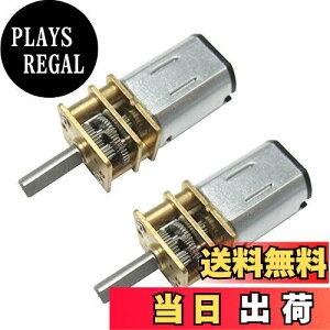 yzCHANCS DIY ̂ 2PCS ̂߂ N20 DC ̕ϑ@[^[ 3V 60RPM Vtg̒ 10mm ̍gN̑x̌[^[ 2PCS