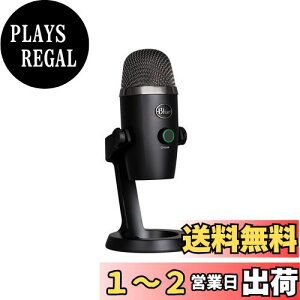 yzLogicool G Blue Yeti Nano BM300BK USB Q[~O}CN RfT[}CN Mac PS5 PS4 PC ubN Q[~O  zM }CN Xg[~O Ki 2Nԃ[J[