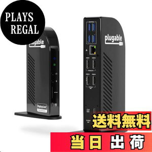 yzPlugable 14-in-1 USB-C hbLOXe[V HDMI 4䃂j^[Ή 100W [d - Windows p Thunderbolt 3 /4 ΉiUSB-C x1AUSB 3.0 x1AC[TlbgASD J[h[_[AI[fBIo̓|