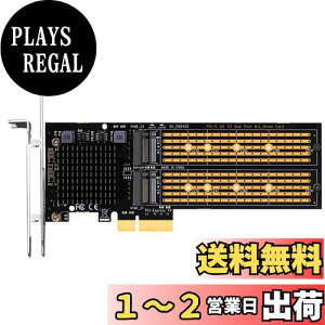 yzGLOTRENDS PA20 2|[g M.2 NVMe - PCIe 3.0 X4ϊ gJ[hAPCIe@\ΉAM.2 NVMe SSD Soft-RAIDΉA22110/2280/2260/2242/2230TCYΉ