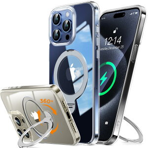 yzyɌI360°]X^hzRosycover iPhone 15 Pro p P[X NA Magsafe Ή [_]X^hE萫][ɓEҌ]Xgbvz[t }OZ[t 