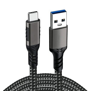 yzUSB-C & USB-A 3.1(Gen2) P[u 1.5m Popoliery10Gbpsf[^]/3A 60W[dzUSB3.1 Gen2 P[u USB-A to USB-C P[u ϋviCX}[gtHA^ubgAm[gp\R