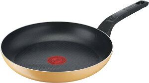 【送料無料】ティファール フライパン 25cm ガス火専用 PFOAなどの有害物質不使用 こびりつきにくさ長持ち 「マリーゴールドイエロー フライパン」 イエロー B56105