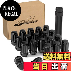 �y���������zGAsupply �z�C�[�����b�N�i�b�g M12 x P1.5 ����35mm �e�[�p�[��60° �Ԍ`�i�b�g 19HEX/21HEX�\�P�b�g�t �X�`�[���� ����h�~ �y20�Z�b�g�z