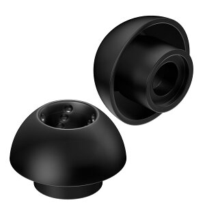 【送料無料】JVCケンウッド JVC EP-FX11M-B 交換用イヤーピース スパイラルドットSF(ストレスフリー)シリコン素材 4個入り Mサイズ ブラック