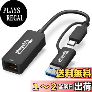 yzPlugable USB C[TlbgA_v^[ 2.5Gbps lbg[N Type-C USB3.0 Ή L LANAWindowsAmacOSALinux ݊