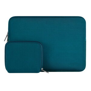 【送料無料】MOSISO ラップトップ スリーブバッグ 対応機種 Laptop 13.3インチ、小さなケース付き ネオプレン素材 バッグ (ディープティール)