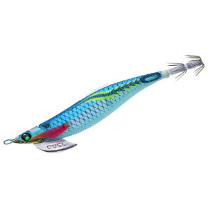 【送料無料】デュエル(DUEL) エギ: EZ-Q フィンプラス ランガン 3.5号 BLB:13 ブルー夜光ブルー
