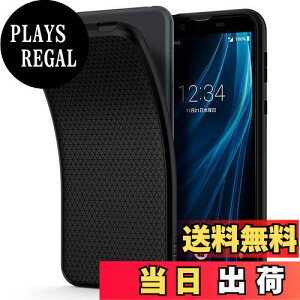 yzySpigenz AQUOS sense2 P[X/AQUOS sense2 񂽂/Android One S5 P[X [ SH-M08 / SH-01L / SHV43 ] Ή TPU ČRMILKi擾 ϏՌ LbhEGA[ S25CS25531 (}bgEubN)