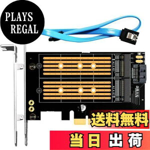 yzGLOTRENDS PA12 2 in 1 M.2 SSD - PCIe 4.0 X4ϊA_v^[J[hA1xM.2 NVMe SSD1xM.2 SATA SSDɓK