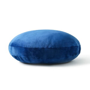 【送料無料】JEMA ジェマ 抱き枕 マシュマロ ラウンドクッション もちもちクッション もっちり なめらか 丸型 直径60cm ネイビー