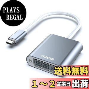 yzBENFEI USB-C-DVIA_v^[AThunderbolt 3/4iUSB Type Cj-DVI-DA_v^[AHD 1080P ^Cvc DVI ϊA_v^[ iPhone 15 Pro/Max, MacBook Pro/Air 2023, iPad Pro, iMac, S23, XPS 17 ȂǂɑΉc