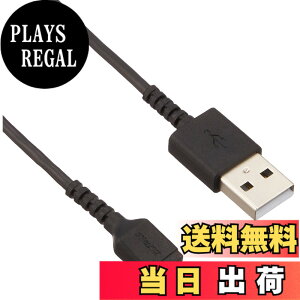 �y���������z�o�b�t�@���[ BUFFALO USBmicroB�P�[�u�� �X���� 3.0m �u���b�N BSMPCMB130BK