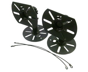 【送料無料】MAKINOSD スピーカー用 天吊り 壁掛け 取付 金具 2個セット (1ペア) 汎用 取り付け金具