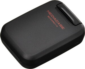 【送料無料】ハクバ HAKUBA ポータブルメディアケース S (SD/MicroSDカード用) 各4枚ずつ収納 ブラック 帯電防止 衝撃吸収クッション採用 PP樹脂製 ストラップホール付 コンパクト DMC-20SSDBK 497718737