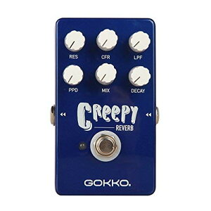 【送料無料】GOKKO AUDIO リバーブ ペダル ギターエフェクター (Creepy)