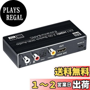 yzELEVIEW HDMI ؑ֊  21o 4K(60Hz) ARCΉ (I[fBIo:fW^E3.5mmXeI)bHDR HDCP2.2Ή PS4proEPS5ENintendo SwitchEFire TV ȂǂɓKp 1080p 120Hz 蓮؂ւ 