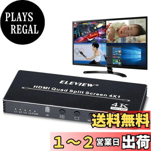 yzELEVIEW HDMI ʕؑ֊ }`r[[ 41o 4\(PBP) HDMIXCb`[ V[X uɐ؂ւ ŉʐ؂ւ CuzMWebcEƁECxg