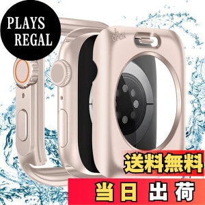 yzBELIYO Ή Apple Watch P[X Series 9/8/7 AbvEHb` Jo[ hP[X KXtB ̌^ 2 in 1 O̕ی Apple Watch Jo[ PCf y {Ɏq d\ Abv