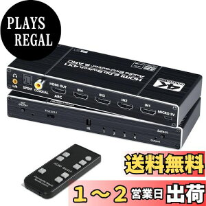 yzELEVIEW HDMI 41o ؑ֊ fW^/ARCΉ  4K 60Hz HDR HDCP2.3bPS5ESwitchڑ\ ؑ Rt xȂ EHD-804N