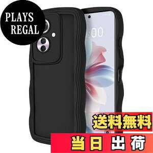 yzHeeNia OPPO Reno 11A Ή P[X Jo[ TPU VR ϏՌ h~ tȒP Jی Yی gѓdbP[X OPPO Reno 11A p (ubN)