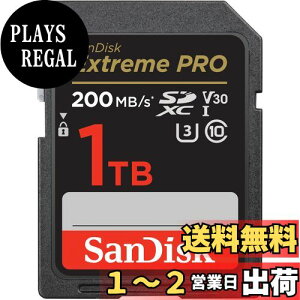 yzSanDisk (TfBXN) 1TB Extreme PRO SDXC UHS-I [J[h - C10AU3AV30A4K UHDASDJ[h- SDSDXXD-1T00-GN4IN