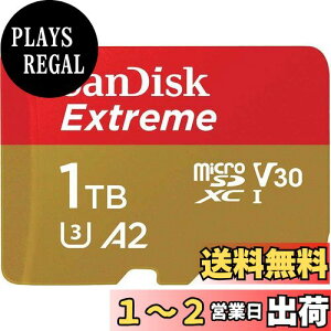 yzy TfBXN Ki z SanDisk microSD 1TB UHS-I U3 V30 ő130MB/s Full HD & 4KExtreme SDSQXAV-1T00-GH3MA VpbP[W \bhXe[ghCu