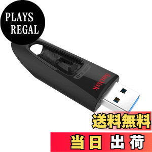 �y���������z�y �T���f�B�X�N ���K�i �z���[�J�[5�N USB������ 64GB USB 3.0 �X���C�h�� SanDisk Ultra �ǎ�ő�130MB/�b SDCZ48-064G-J46 �V�p�b�P�[�W
