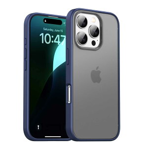 【送料無料】JIANDO iPhone15plusケース ハイブリッドシリコン電話ケース iPhone15plusスマホカバー ミリタリーグレード 耐衝撃 指紋防止 滑り止め マット半透明 黄変防止 カメラ保護 フルボディ保