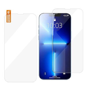 【送料無料】JIANDO ガラスフィルム iPhone15promax用 強化ガラス 保護フィルム 6.7インチ対応 自動吸着 高透過率 気泡防止 指紋防止 貼りやすい 2枚セット アイフォン 15promax対応