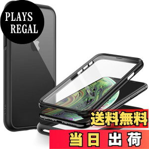 yzJETech iPhone XS  iPhone X (5.8C`p) P[X tیtB h~ t{fB 360°S یJo[ NAobN (ubN)