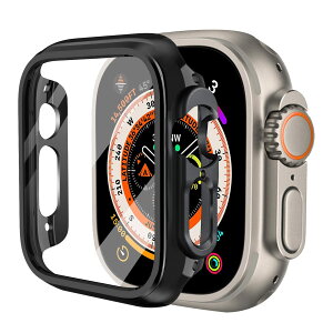 yzKIMOKU Rp`u Apple Watch P[X Series SE2/SE/9/8/7/6/5/4 45mm 44mm 41mm 40mm PC+TPEގ یP[X ϋv ϏՌ Rp`uAbvEHb` P[Xy یJo[ (ubN, 49
