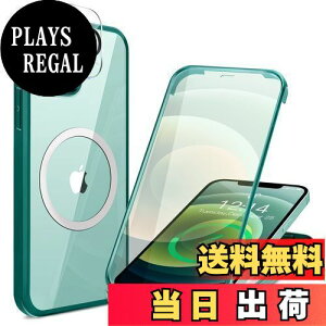 yzHAUTRKBG iPhone 12 Pro p P[X NA ʋKX 360°Sʕی [MagSafeΉ] [JtC] [sq^b`] }OZ[t CX[dΉ ČRMILKi擾 ϏՌ ACt