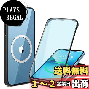 yzHAUTRKBG iPhone 13 Pro Max p P[X NA ʋKX 360°Sʕی [MagSafeΉ] [JtC] [sq^b`] }OZ[t CX[dΉ ČRMILKi擾 ϏՌ AC