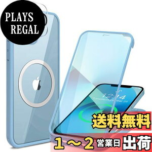 yzHAUTRKBG iPhone 13 Pro P[X NA ʋKX 360°Sʕی [MagSafeΉ] [JtC] [sq^b`] }OZ[t CX[dΉ ČRMILKi擾 ϏՌ ACtH