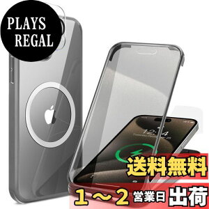 yzyʋKXEٓIȑϏՌzHAUTRKBG iPhone 15 Pro Max p P[X NA Sʕی [MagSafeΉ] [JtC]MȂ \tgTPUop[ }OZ[t CX