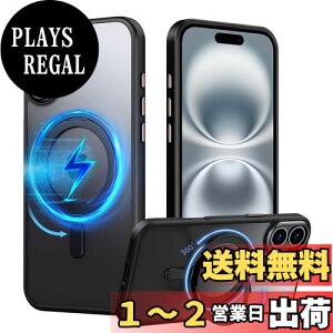 yzPRODELI P[X For iPhone 16 Plus p Jo[ NA 360°]X^h MagSafeΉ ČRMILKi ϏՌ wh~ CX[dΉ h~ Yی C菝h~ O }Olb