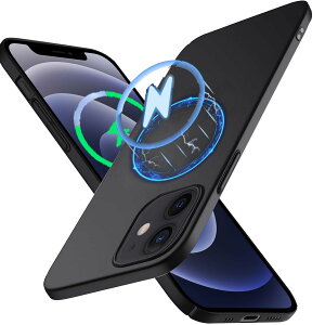 【送料無料】Wojiaozvlf 極薄 iPhone12/12pro 用ケース Magsafe対応 薄型 マグネット搭載 用iPhone 12/12 pro ケースPCマット質感 超軽量 黄変防止 指紋防 擦り傷防止 手触り良い 全面保護 超耐磨 耐衝撃カ