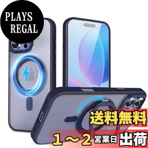 yzQUEASON ݊i X}zP[XyiPhone 16ProMax p MagSafeΉ P[Xz360°]X^h CX[dΉ iphone 16 pro max p P[X Ot ČRMILKi phone16pro max p P[X 